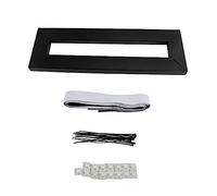 GOOHOCHY Guitar Effector Pedalboard Stand Made of Sturdy Abs Material with Creative Design and Craftsmanship Reliable Quality Guitar Accessory to Hold 6 Mini Or 5 Standard Effects