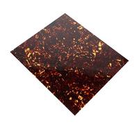 GOOHOCHY Guitar Pickguard Protector and Custom Cutting Synthetic Material Brown with Adhesive Backing Anti-scratch for Acoustic Guitars for Finger and Fret Guard Use