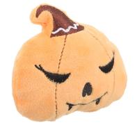 GOOHOCHY Halloween Pumpkin Catnip for Cats and Kittens Plush Teething Plush with Catnip Interactive Chew for Pet Health and Mood Relief Cute Pumpkin Shape for Play and Comfort