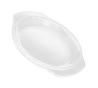 GOOHOCHY Heat Resistant Glass Cover Microwave Oven Bowl Glass Lid for Food for Dish Heating and Serving Kitchen Gadget Microwave Food Cover
