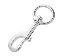 GOOHOCHY Heavy Duty Stainless Steel Swivel Snap Hook Multi-angle Bolt Clip for Pet Leashes and Chains Quick Release Collar Connector for Outdoor and Diving Use