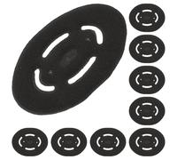 GOOHOCHY helmet liners men hard hat accessories 10pcs black sponge protective sweat-absorbent inserts for outdoor working and workshop processing