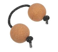 GOOHOCHY Kashaka Rhythm Shaker Soft Cork Low-volume Hand Percussion Instrument for Music Classrooms Family Gatherings and Parties Easy to Use for Beginners and Boys and Girls