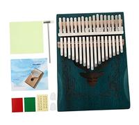 GOOHOCHY Keys Thumb Piano Deer Pattern Portable Wooden Kalimba for Beginners Smooth Finish Design for for Home Decoration and Giving