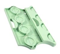 GOOHOCHY Labor-Saving Dumpling Maker Press with Green Pp Material Easy to Clean Dumpling Skin Mold for Food Skin Kitchen Gadget for Noodle Restaurant and Breakfast Shop Use