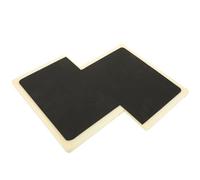 GOOHOCHY Large 16Mm Thick Black Taekwondo Breaking Board Reusable for Karate Training and Martial Arts Beginners