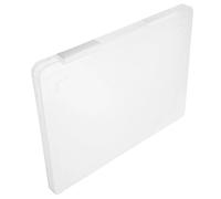 GOOHOCHY Large Capacity Press on Nail Organizer Box with Lid Lightweight Plastic Nail Art Display Case Simple Elegant Design for Home Or Salon Use