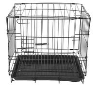 GOOHOCHY Lightweight Small Dog Cage with Ventilated Structure and Multipurpose Use, Foldable Travel Pet Kennel for Cats, Dogs, and Bunnies Suitable for Indoor and Outdoor Activities