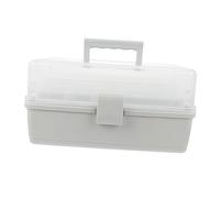 GOOHOCHY Medical Box Organiser Lightweight Case Sealed Lid for Schools or Travel