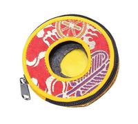 GOOHOCHY Meditation Bell Box and Cymbal Bell Holder Storage Bag for Temple Buddha for Meditation Bowl Use Random Style