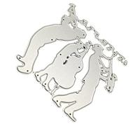 GOOHOCHY Metal Craft Die Cut Music Notes Band Card Making Embossing Scrapbooking Dies