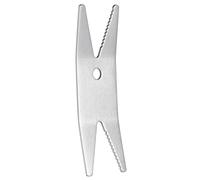 GOOHOCHY Metal Guitar and Bass Spanner Wrench Multi-Tool with Knob Jack Tuner for Use, Loosening Function, Compact Design Fits in Guitar Case, 9.5 X 2.8 X 0.2 CM