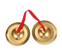 GOOHOCHY Metal Hand Cymbal Percussion Instrument for Toddlers for Music Exploration and Rhythm Development at Boys and Girls Parties and Dance