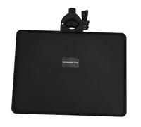 GOOHOCHY Microphone Holder Tray Clamp on Rack Live Broadcast Rack Black Abs Metal Thickened Higher Edges Design Height Adjustable Non-slip Stand for Holding Gadgets