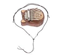 GOOHOCHY Mini Kalimba 8 Keys Ergonomic Design Music Instrument for Beginners Safe for Boys and Girls Adults