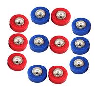 GOOHOCHY Mini Shuffleboard Game Set 12Pcs Tabletop Curling Beads for Boys and Girls Fun Desktop Sports Accessories Free Sliding Beads for Boys and Girls