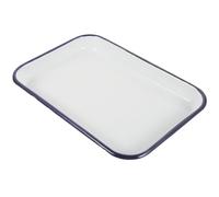 GOOHOCHY Multi-Functional Enamel Oven Tray Non-Stick Baking Pan Heat-Resistant Dishwasher Safe for Roasting and Baking in Restaurant and Home Use