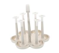 GOOHOCHY Multifunctional Bottle Drying Rack with Storage for Cups and Teats Sturdy Practical Design Easy to Clean European Style Holder for Kitchen and Home Use