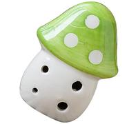 GOOHOCHY Mushroom Shaped Ceramic Ocarina for Boys and Girls Adorable Musical Instrument for Beginners Music Interest Great for Birthdays and Festivals