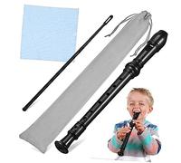 GOOHOCHY Music Flute for Beginners Soprano Recorder Kit Cleaning Rod Cloth English Sheet Music Random