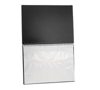 GOOHOCHY Music Sheet Folder Durable Black Binder for Sheet Music Storage Multi Layer Inserts for Piano Violin Guitar Choir Orchestra Lightweight Portable File Organizer for Musicians
