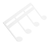 GOOHOCHY Musical Score Clip Metal Music Note Clip for Easy Page Holding Portable Book Page Holder for Piano Guitar for Musicians Composers Practical Sheet