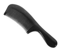 GOOHOCHY Natural Horn Comb Thickened Massage Detangler with Comfortable Grip Polished Buffalo Yak Horn Hair Straightener for Women Large Natural Color Variation