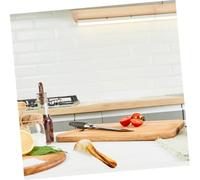 GOOHOCHY Natural Ox Horn Soup Spoon Long Stirring Scoop for Home Kitchen Dining Random Color Practical Random Color