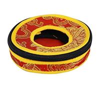 GOOHOCHY Nepal Tibetan Tingsha Bells Storage Pouch Cotton Carrying Case Medium 8.5cm Diameter Random Color Sleeve for Meditation Yoga Cymbals Collection