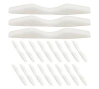 GOOHOCHY Nose Bridge Strips Memory Foam Pads White DIY Sewing Nose Bridge Bars for Wearers Reduces Fogging and Pressure 100 Pieces Pack for Mask Accessories and Craft Use