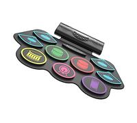 GOOHOCHY Pads Electric Drum Set Boys and Girls Practice Pad Kit Portable Drum Kit Built Speakers