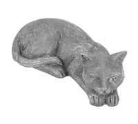 GOOHOCHY Pet Memorial Statue Resin Grave Marker for Home Garden Heartfelt Tribute to Remember Your Beloved Pet Present Decorative Animal Memorial Ornament