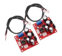 GOOHOCHY Phono Preamp Turntable Preamplifier Board 2pcs with Powerful Boosting Metal Plastic DIY Audio Component for Record Player
