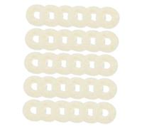 GOOHOCHY Piano Key Balance Washers 90pcs White Felt Keyboard Regulating Tool 12x4x1mm for Piano Tuning and Repair