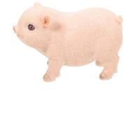 GOOHOCHY Pig and Ocean Themed Parties Realistic Pink Resin Figurine and Early Development, Small Animal Ornament for Garden Decor Suitable for School Education Projects