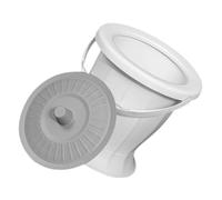 GOOHOCHY Portable Chamber Pot Pee Cup Plastic Sturdy Sealed with Cover Travel and Home Use for Pregnant Women Children Adult Bedside Commodes