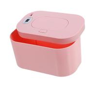 GOOHOCHY Portable Electric Baby Wipe Warmer Abs Material with One Button Temperature Adjustment Easy to Operate Heating Box to Keep Wet Tissues Warm for Household Use