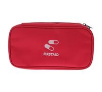 GOOHOCHY Portable Emergency Response Medical Pouch Oxford Survival Kit Container for Home Outdoor Travel and Sports Red
