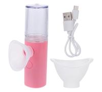 GOOHOCHY Portable Eye Care Device Beauty Care Mister with USB Power Mode Softening Dry Or Cracked Eye Skin Wear Resistant Silicone and Tpu Material for Travel