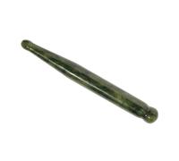 GOOHOCHY Portable Jade Acupressure Pen Massage Tool Round Edges and Pointed Side, Body Tension and Pains for Foot and Fingers, for Home Use After A Long Walk