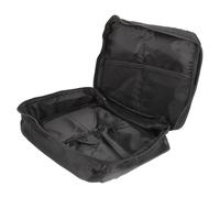 GOOHOCHY Portable Makeup Bag for Women Large Storage Capacity Travel Cosmetic Pouch Lightweight Polyester Toiletry Storage Holder Easy to Carry for Storing Things at Home Or Going