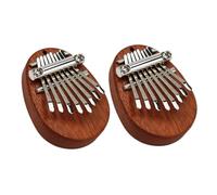 GOOHOCHY Portable Mini Eight-tone Kalimba Thumb Piano with Hanging Rope, Lightweight Synthetic Material for Teachers and Friends, Easy to Carry and Produces Beautiful Natural Sound