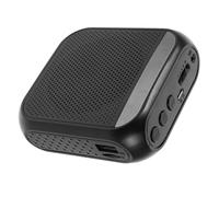 GOOHOCHY Portable Mini Voice Amplifier with Wired Microphone for Teachers, Black Recording Version, High Volume Speaker for Classroom and Outdoor Use, Personal Teaching Sound Amplifier