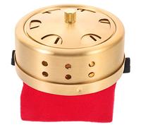 GOOHOCHY Portable Moxibustion Tank Temperature Moxa Box with Copper Lid for Mild Moxibustion Therapy for Convenient Home Use Random Color