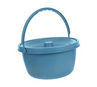 GOOHOCHY Portable Toilet Pot with Comfortable Grip Bedside Urine Bucket for Elderly Pregnant Women Disabled Easy Clean Multipurpose Potty Seat Portable Pee Container for Home and Travel