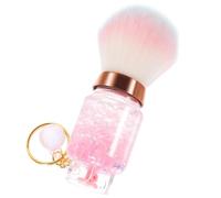 GOOHOCHY Portable Travel Powder Brush for Cheeks Gas Tank Shape Makeup Tool for Blush Application and On-the-go Cosmetic Use