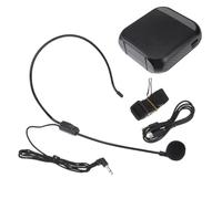 GOOHOCHY Portable Wireless Voice Amplifier with Adjustable Headworn Microphone Clear Sound Playback Lightweight Speaker for Teaching Speech Meetings Tour Guides