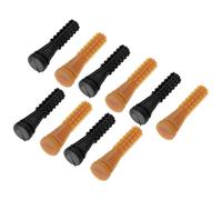 GOOHOCHY Poultry Plucking Fingers Rubber Cowhells Rod 10pcs Replacement Plucker Glue Stick Stable Performance for Chicken and Goose Hair Removal Suitable for Slaughter House and Households