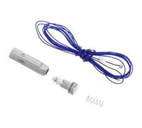 GOOHOCHY Practice Fencing Epee Stainless Steel Tip Replacement with Wire for Heavy Equipment and Training