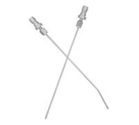 GOOHOCHY Pressure Washer Needle Tips Stainless Steel 2pcs 1/4" Quick Connect Nozzle Straight and Curved Spray Tips and Ac Coil Cleaning Outdoor Furniture Maintenance